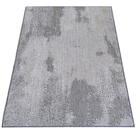 Kusový koberec Dywanopol ZARA 10 Oboustranný, šedý, 80 x 150 cm (1)