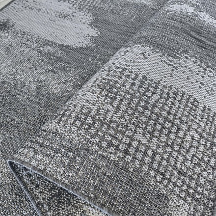 Kusový koberec Dywanopol ZARA 10 Oboustranný, šedý, 80 x 150 cm (1)