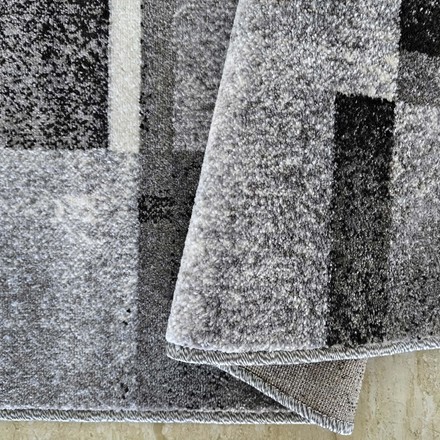 Kusový koberec Dywanopol OTTO 09 šedý, 160 x 220 cm