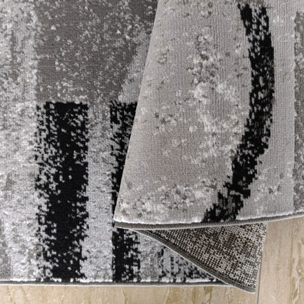 Kusový koberec Dywanopol SOHO 19 šedý, 160 x 220 cm (1)