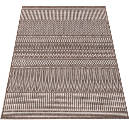 Kusový koberec Dywanopol PATIO 12 hnědý, 120 x 170 cm
