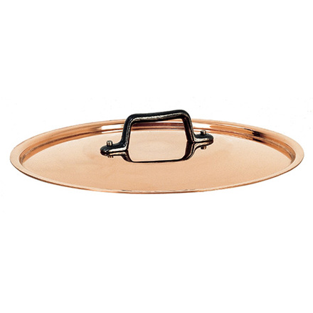 Poklice de Buyer 6463.20, měděná, litinový úchyt, průměr 20 cm