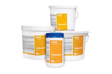 Bazénová chemie PWS 165133CZ, Chlorové tablety MAXI, 5kg
