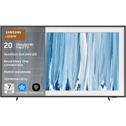 UHD QLED televize Samsung The Frame Pro QE55LS03HW
