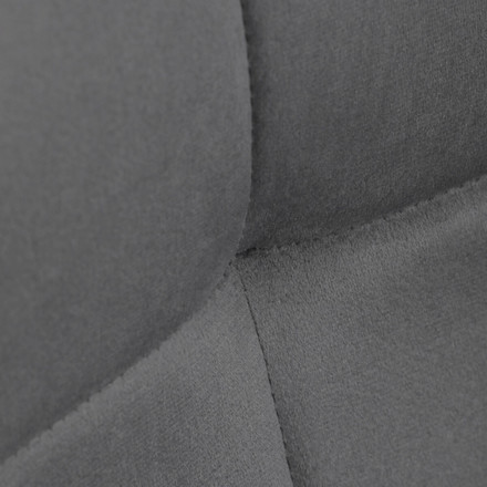 Moderní jídelní židle Autronic šedá, sametová látka, CT-V5081 GREY4 (9)