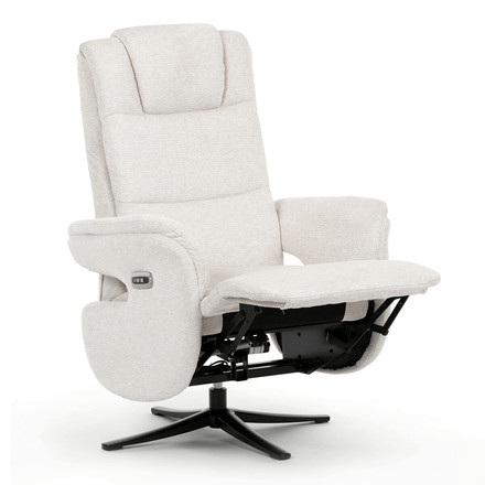 Polohovací křeslo Autronic elektrické zabudované ovládání, funkce zero gravity, béžová, látka, TV-C5590 CRM2 (11)