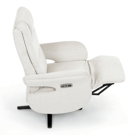 Polohovací křeslo Autronic elektrické zabudované ovládání, funkce zero gravity, béžová, látka, TV-C5590 CRM2 (16)