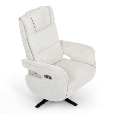 Polohovací křeslo Autronic elektrické zabudované ovládání, funkce zero gravity, béžová, látka, TV-C5590 CRM2 (18)