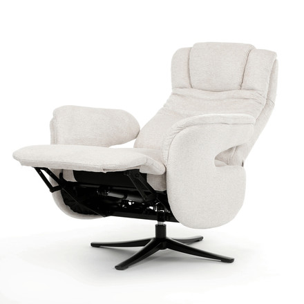 Polohovací křeslo Autronic elektrické zabudované ovládání, funkce zero gravity, béžová, látka, TV-C5590 CRM2 (4)