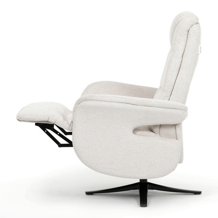 Polohovací křeslo Autronic elektrické zabudované ovládání, funkce zero gravity, béžová, látka, TV-C5590 CRM2 (6)