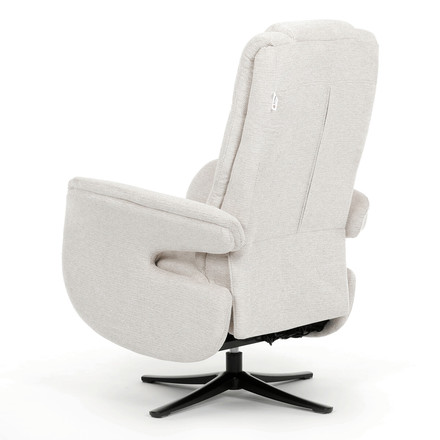 Polohovací křeslo Autronic elektrické zabudované ovládání, funkce zero gravity, béžová, látka, TV-C5590 CRM2 (8)
