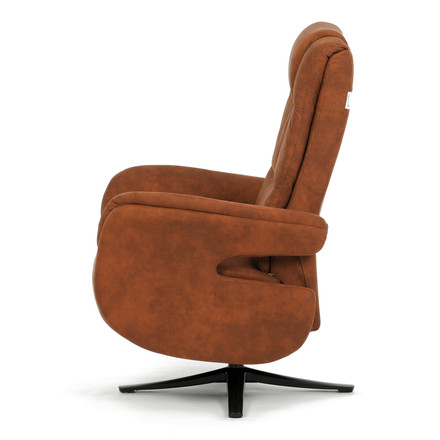Polohovací křeslo Autronic elektrické zabudované ovládání, funkce zero gravity, hnědá, látka vintage, TV-C5590 BR3 (5)