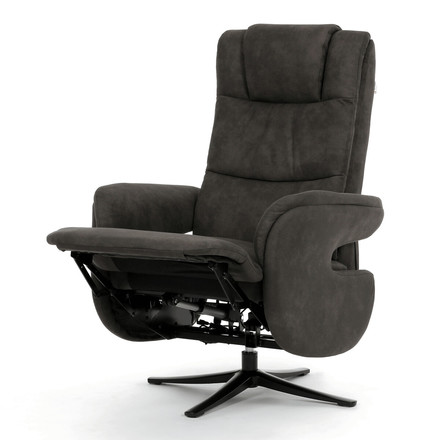 Polohovací křeslo Autronic elektrické zabudované ovládání, funkce zero gravity, šedá, látka vintage, TV-C5590 SIL3 (3)