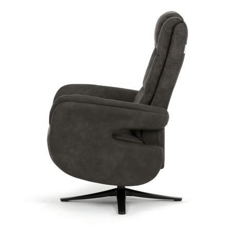 Polohovací křeslo Autronic elektrické zabudované ovládání, funkce zero gravity, šedá, látka vintage, TV-C5590 SIL3 (5)