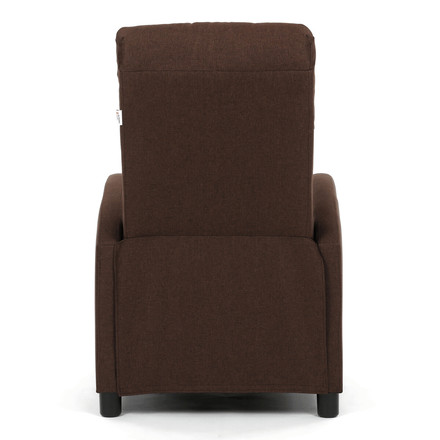 Polohovací křeslo Autronic hnědá, látka, TV-W3397 BR2 (9)