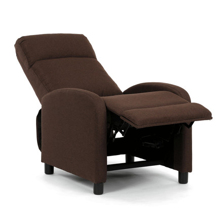 Polohovací křeslo Autronic hnědá, látka, TV-W3397 BR2 (12)