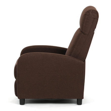 Polohovací křeslo Autronic hnědá, látka, TV-W3397 BR2 (5)