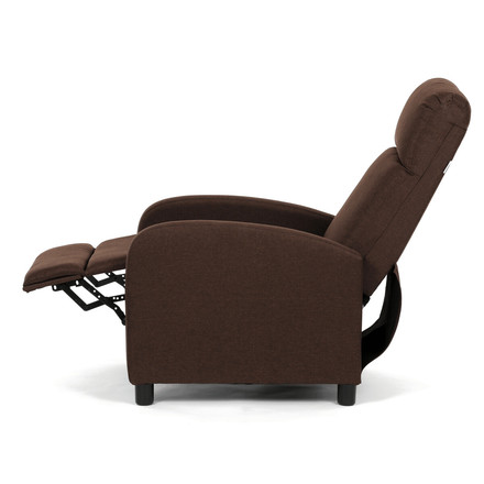 Polohovací křeslo Autronic hnědá, látka, TV-W3397 BR2 (6)