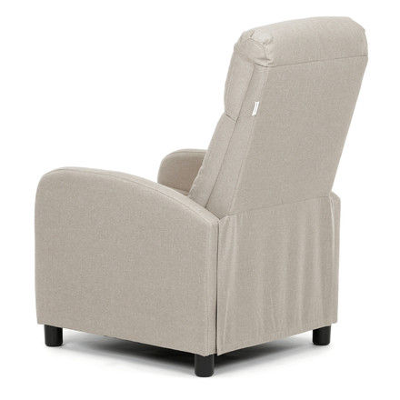 Polohovací křeslo Autronic béžová, látka, TV-W3397 CRM2 (8)