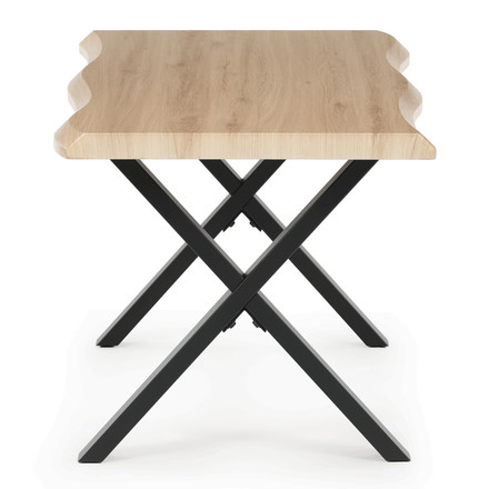 Konferenční stolek Autronic 60x120cm, mdf, přírodní, CT-F4312 OAK (3)