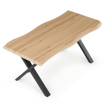 Konferenční stolek Autronic 60x120cm, mdf, přírodní, CT-F4312 OAK (4)