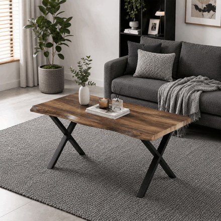 Konferenční stolek Autronic 60x120cm, mdf, přírodní, CT-F4312 OLW (1)