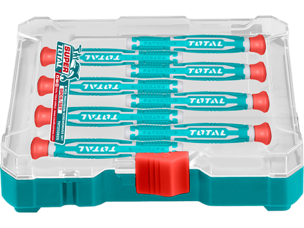 Šroubováky Total THT250826 sada 8ks precision, industrial, CrV (3)