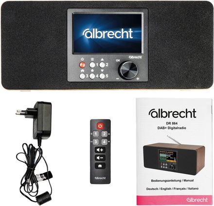 Radiopřijímač Albrecht DR 864 Senior Radio (3)
