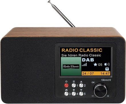 Radiopřijímač Albrecht DR 863 Senior Radio