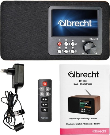 Radiopřijímač Albrecht DR 863 Senior Radio (3)