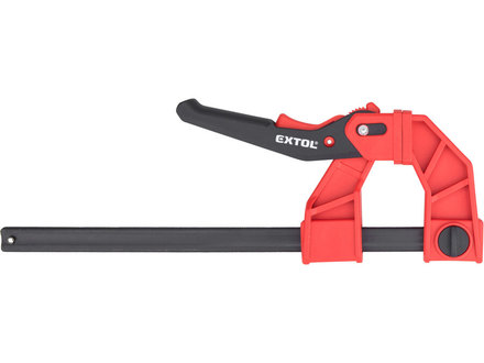 Svěrka Extol Premium 8815081 F ráčnová-rychloupínací plastová, materiál plastu: tvrzený nylon