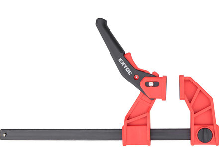 Svěrka Extol Premium 8815081 F ráčnová-rychloupínací plastová, materiál plastu: tvrzený nylon (2)