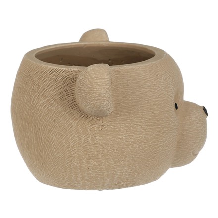 Obal betonový Autronic medvědí hlava, vel. M, barva hnědá (BCO1043-M) (4)