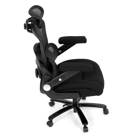 Kancelářská židle Autronic houpací mechanismus, černá látka, KA-N1313 BK (9)
