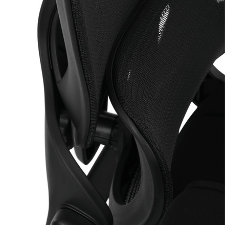 Kancelářská židle Autronic houpací mechanismus, černá látka, KA-N1313 BK (14)