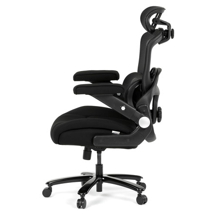 Kancelářská židle Autronic houpací mechanismus, černá látka, KA-N1313 BK (3)
