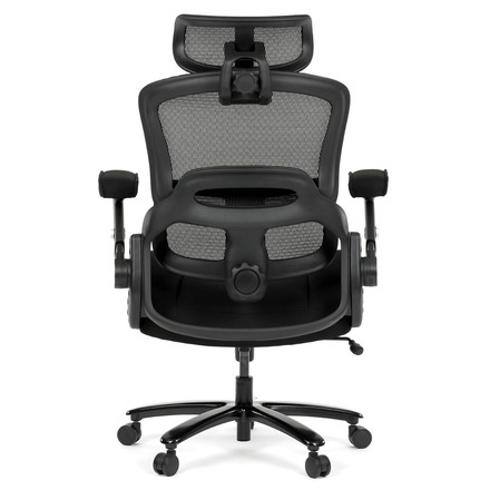 Kancelářská židle Autronic houpací mechanismus, černá látka, KA-N1313 BK (5)