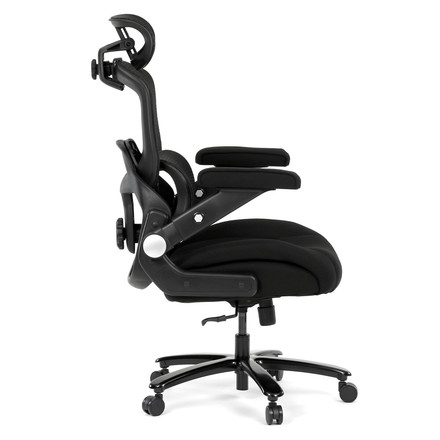 Kancelářská židle Autronic houpací mechanismus, černá látka, KA-N1313 BK (6)