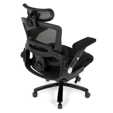Kancelářská židle Autronic houpací mechanismus, černá látka, KA-N1313 BK (8)