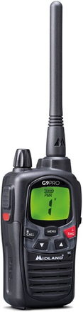 Radiopřijímač Midland G9 Pro, PMR+LPD, single