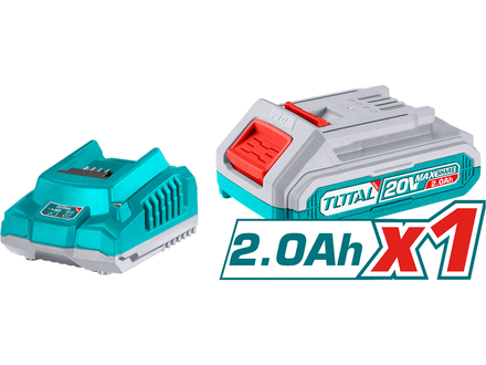 Aku nůžky na větve Total TSSLI203083 Brushless, 20V Li-ion, 2000mAh, industrial, 1ks baterie a nabíječky (2)
