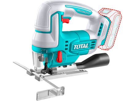 Aku přímočará pila Total TJSLI1008 brushless, industrial, 20V Li-ion, 2000mAh, bez baterie a nabíječky