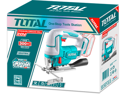 Aku přímočará pila Total TJSLI1008 brushless, industrial, 20V Li-ion, 2000mAh, bez baterie a nabíječky (2)