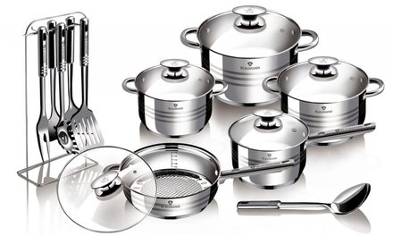 Sada nádobí Blaumann BL-3133 nerez 17 ks Jumbo Gourmet Line