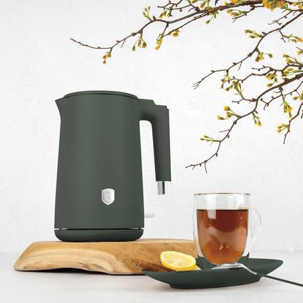 Rychlovarná konvice Berlingerhaus LP-BH-268 s dvojitou stěnou Matte Green Collection (7)