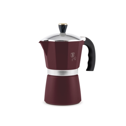 Konvice na espresso Berlingerhaus BH-8565 3 šálky Leonardo Collection