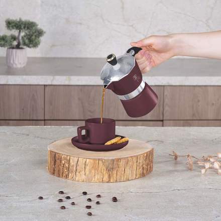 Konvice na espresso Berlingerhaus BH-8565 3 šálky Leonardo Collection (1)