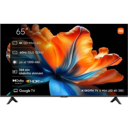 Mini LED televize Xiaomi TV S Mini LED 65 2026