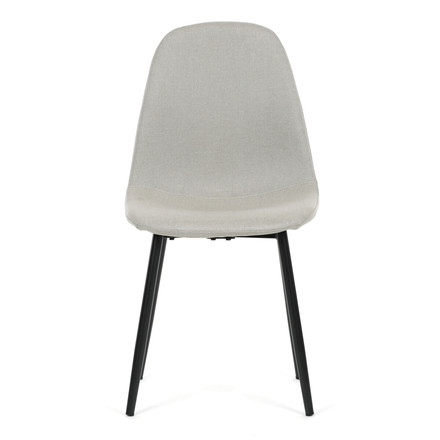 Moderní jídelní židle Autronic krémová, látka, CT-V2972 CRM2 (2)