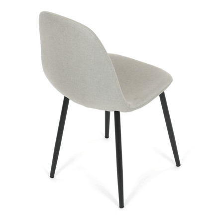 Moderní jídelní židle Autronic krémová, látka, CT-V2972 CRM2 (6)